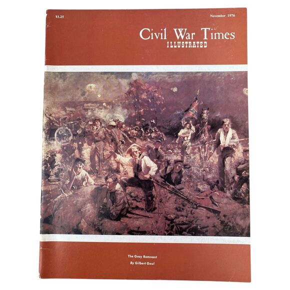1976 Civil War Times Illustrated Lot of 10 VG+ History Magazines Excl Mar & Sep - Picture 11 of 12